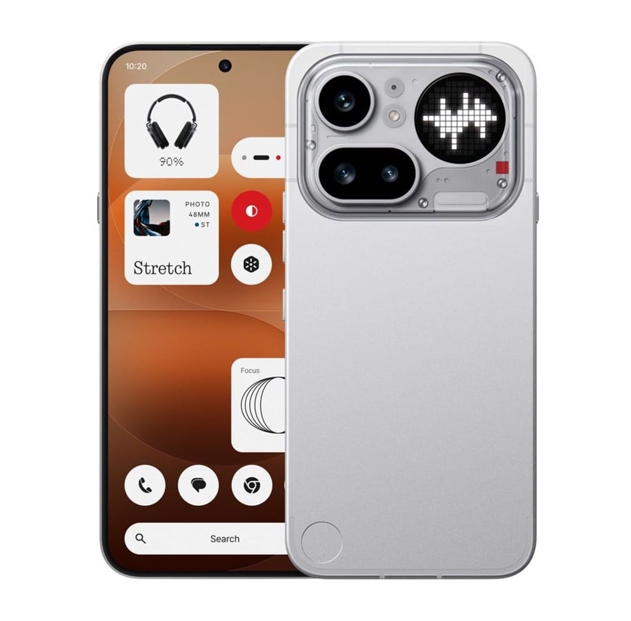 Mobile - Nothing Phone (4a) Pro 256GB/12GB - Silver *DEMO* - A10400320