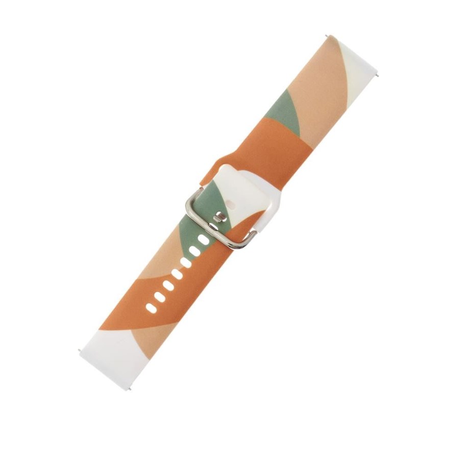 Smartwatch - Accessories - Hurtel Strap Moro for Samsung Galaxy Watch 40 / 41 / 42 / 43 / 44 mm Silicone Bracelet Watch Band - Pattern 3 - 5907769336164