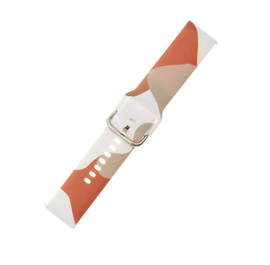Smartwatch - Accessories - Hurtel Strap Moro for Samsung Galaxy Watch 40 / 41 / 42 / 43 / 44 mm Silicone Bracelet Watch Band - Pattern 5 - 5907769336188