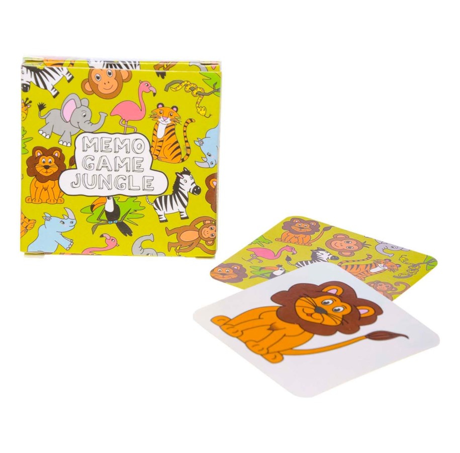 Brädspel - Duckiez Mini Memo Game Wilder Animals 28 Cards - 7185