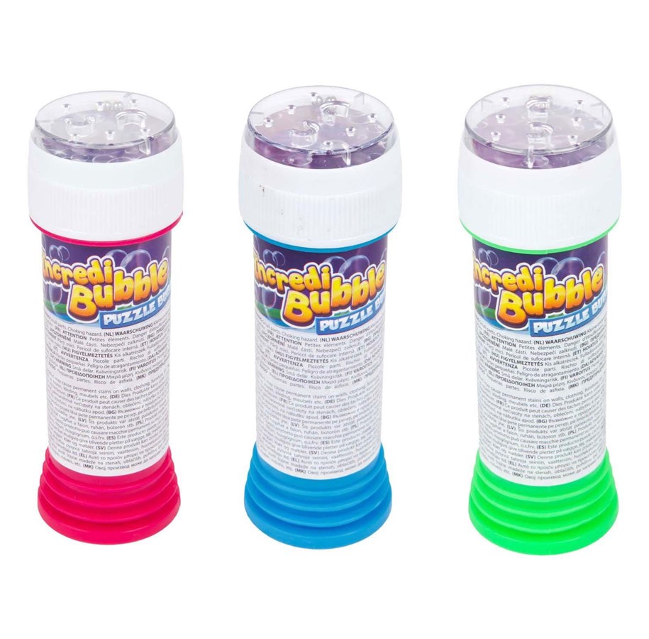 Utomhuslek - Toi-Toys Incredibubble Bubble Blower with Patience Game 3 pcs. - 42476A
