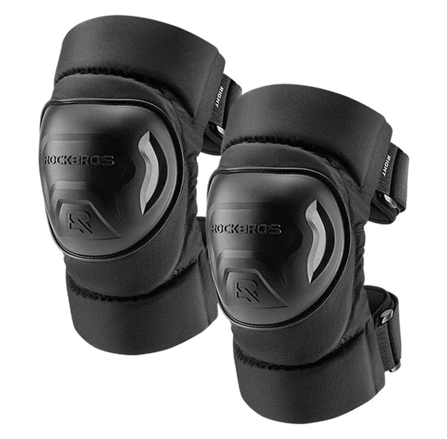 Sport & Fitness - Rockbros 19230003001 knee pads - black - Rockbros-19230003001