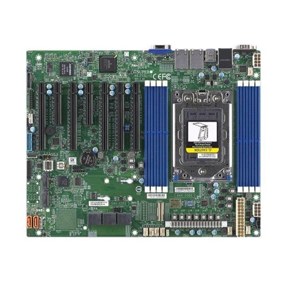 Moderkort - Supermicro H12SSL-i (BULK) Moderkort - AMD SP3 - DDR4 RAM - ATX - MBD-H12SSL-I-B