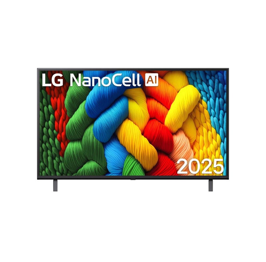 TV - LG 75" TV LED 4K 75" NanoCell AI NANO81 4K Smart TV 2025 - 75NANO81A6A.AEU