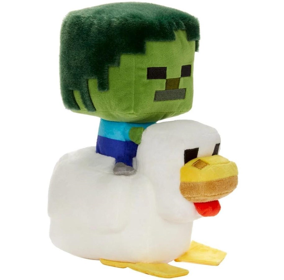 Merchandise - Minecraft - Chicken Jockey - Plysch - 0194735390069
