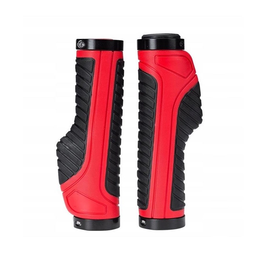 Cykeltillbehör - Rockbros BT1802RD bicycle grips - red - BT1802RD