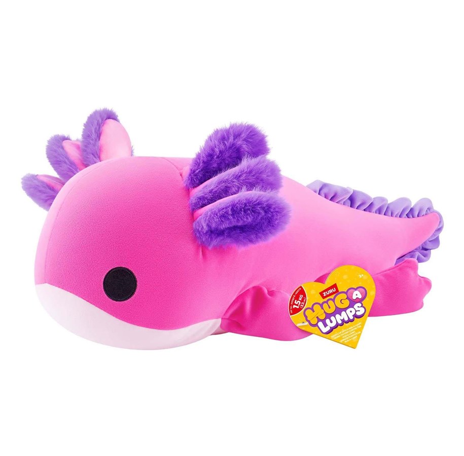 Plush - Hug A Lumps Plush Medium Axalotl - 14903-axolotl