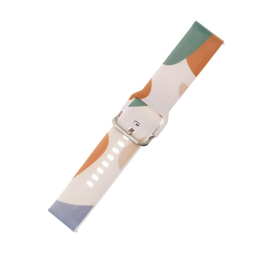 Smartwatch - Accessories - Hurtel Strap Moro for Samsung Galaxy Watch 45 / 46 / 47 mm Silicone Bracelet Watch Band - Pattern 11 - 5907769336416