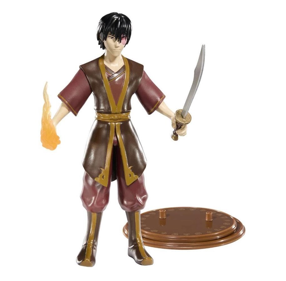 Merchandise - Bendyfig - Avatar The Last Airbender s Bendable Figure Zuko 19 cm - Figur - 0849421008550