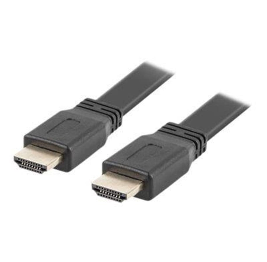 Displaykabel - Lanberg HDMI cable with Ethernet - 1 m - CA-HDMI-21CU-0010-BK