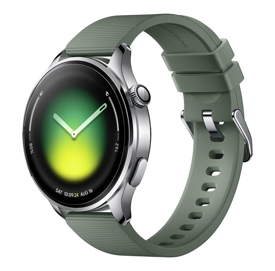 Pulsmätare & Stegräknare - Xiaomi Watch 5 - Juniper Green *DEMO* - BHR07WPGL