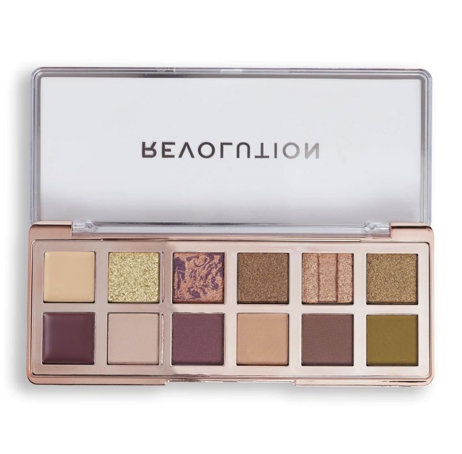 Smink - Makeup Revolution Eternal Icon Green Eyeshadow Palette 12 Shades. - 8 g - 5057566826174