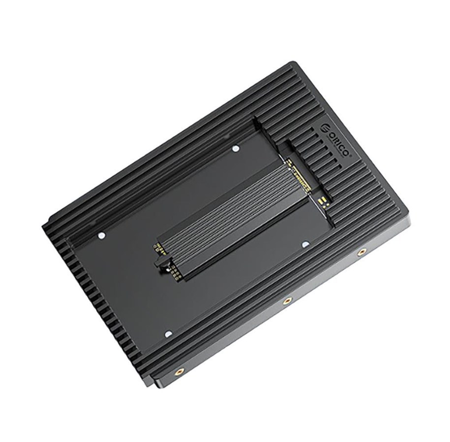 Lagring Tillbehör - ORICO D2NS-6G M.2 NGFF to 3.5&quot Drive Adapter - D2NS-6G-BK-BP