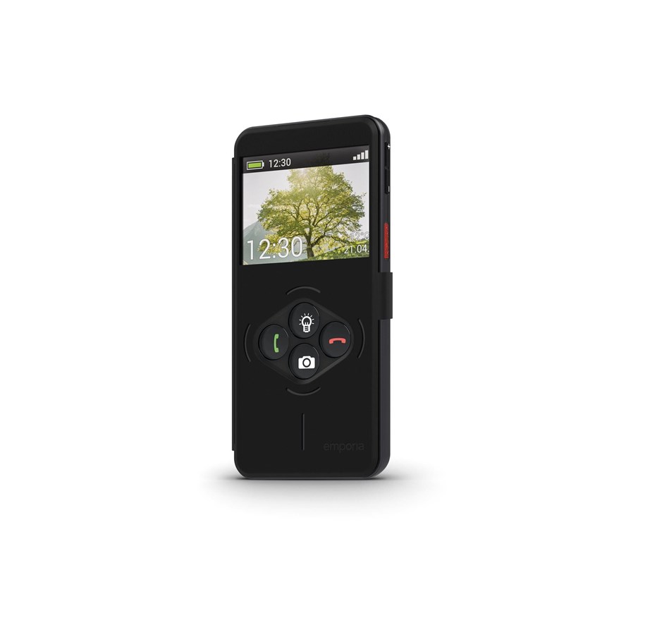 Mobile - Emporia SMART.7lite 4G smartphone - 128 GB - GSM - E7LT.V1.BK.01