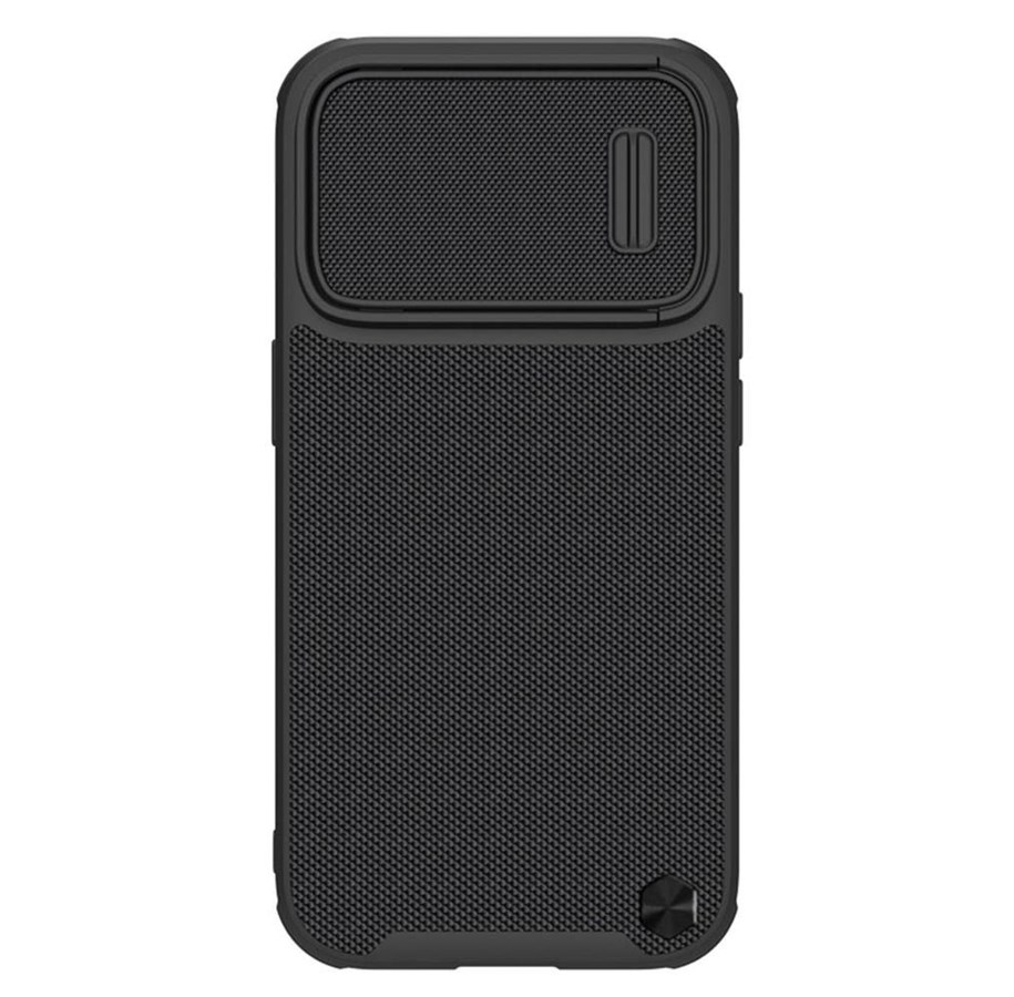 Mobile - Covers & Cases - Nillkin Textured S Case iPhone 14 Pro Max Case Cover with Camera Cover Black - 6902048249622