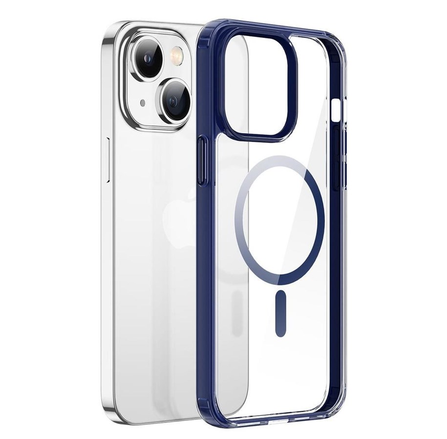 Mobile - Covers & Cases - Dux Ducis Clin2 iPhone 14 Plus Magnetic MagSafe Case Blue - 6934913034385
