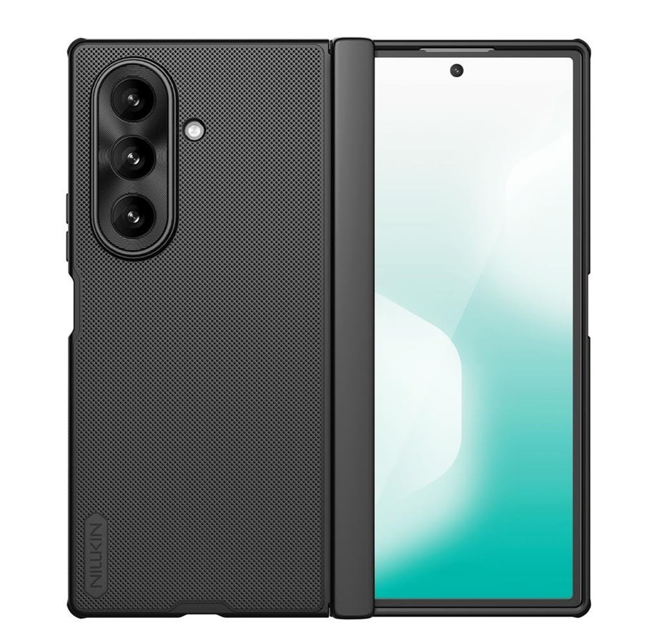 Mobile - Covers & Cases - Nillkin Super Frosted Shield Fold Magnetic Case for Samsung Galaxy Z Fold 7 MagSafe Compatible - Black - 6902048298729