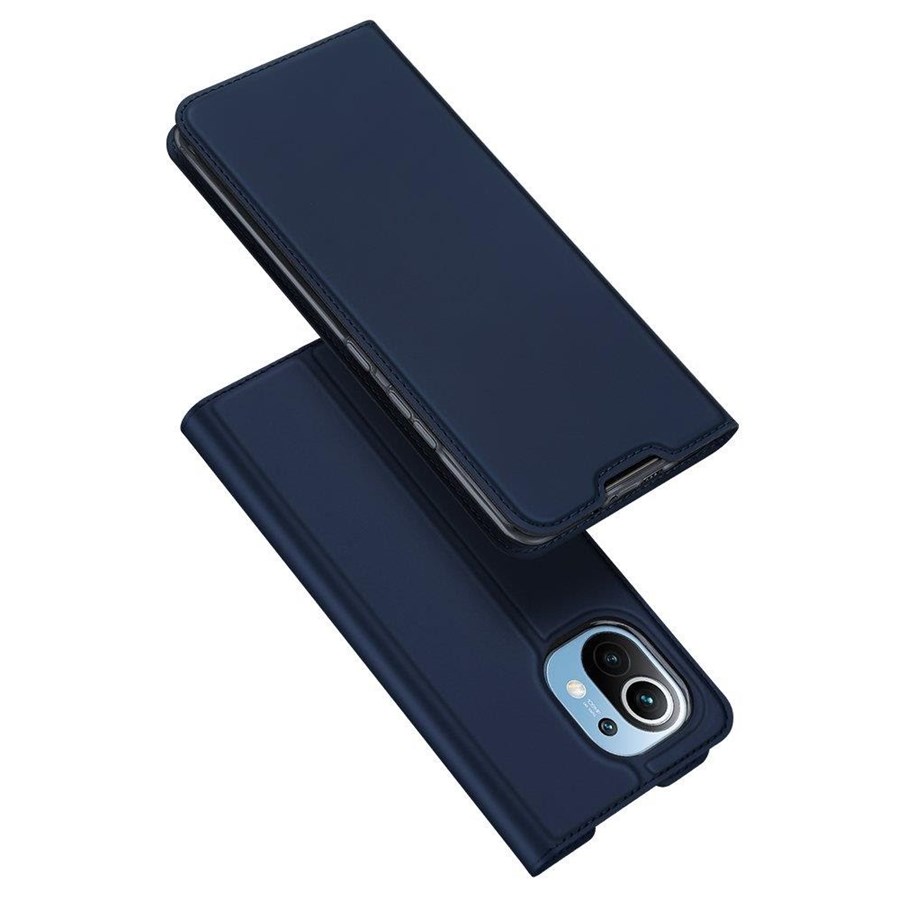 Mobile - Covers & Cases - Dux Ducis Skin Pro Holster Case Cover with Flip Xiaomi Mi 11 blue - 6934913053799