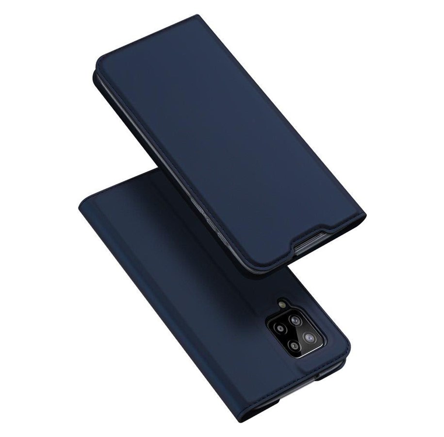 Mobile - Covers & Cases - Dux Ducis  Skin Pro Holster Case Flip Cover Samsung Galaxy A42 5G Blue - 6934913057087