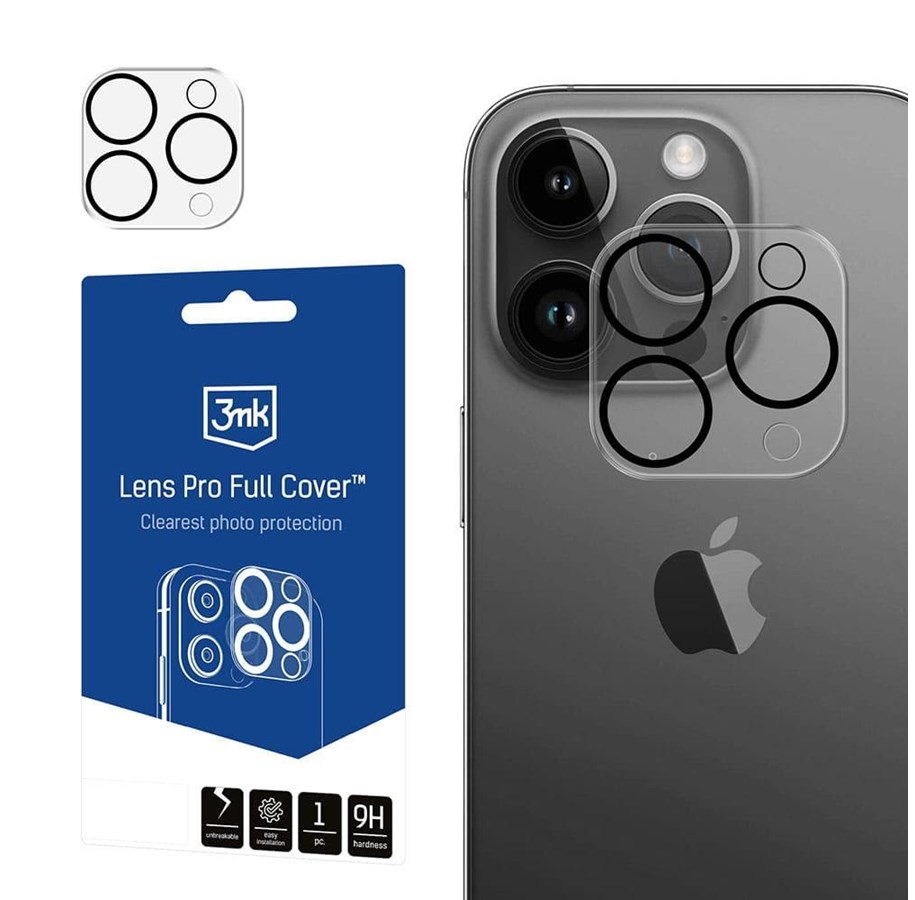 Mobiltelefontillbehör-Skyddsfilm - 3mk Apple iPhone 11 Pro/11 Pro Max -  Lens Pro Full Cover - 5903108527798
