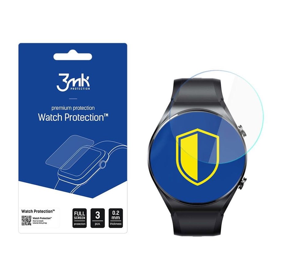 Smartwatch - Accessories - 3mk Watch Protection™ v. FlexibleGlass Lite hybrid glass for Xiaomi Watch S1 - 5903108466400