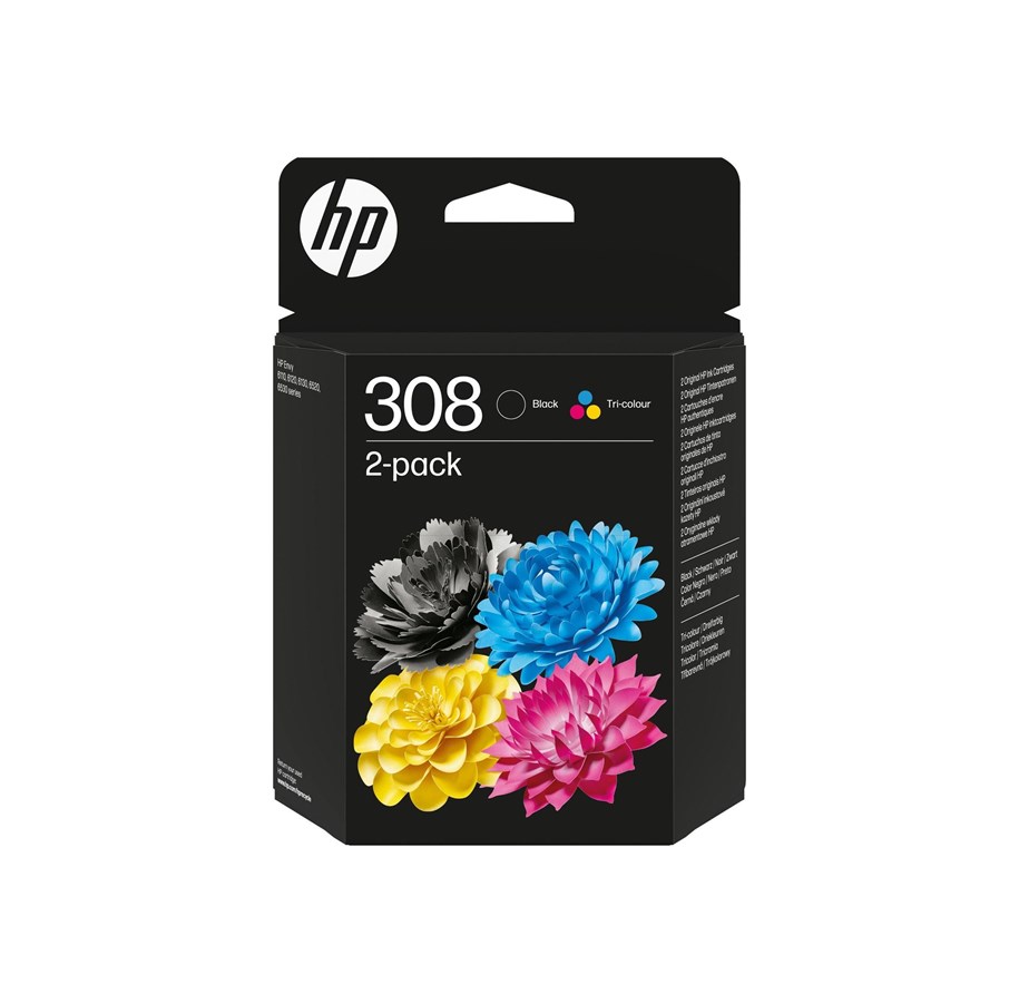 Skrivartillbehör-bläck-toner - HP 308 - 6L6S6UE#30B