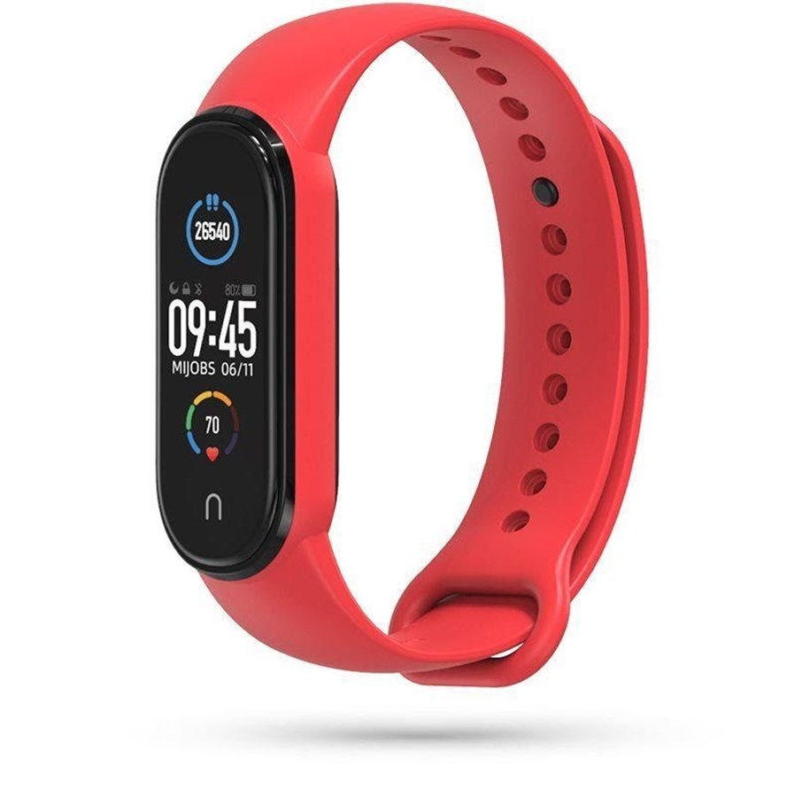 Smartwatch - Accessories - Tech-Protect IconBand Strap for Xiaomi Mi Smart Band 5 / 6 / 6 NFC - Red - 0795787712191