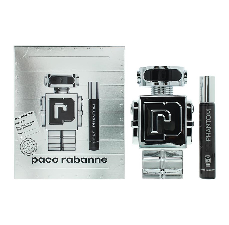 Presentask - PACO RABANNE Phantom Eau De Toilette 120ml.- Gift Set - 3349668604654