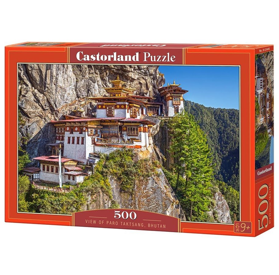 Pusselspel - Castorland View of Paro Taktsang Puzzle - 500 Pieces - 9+ Years Golv - B-53445