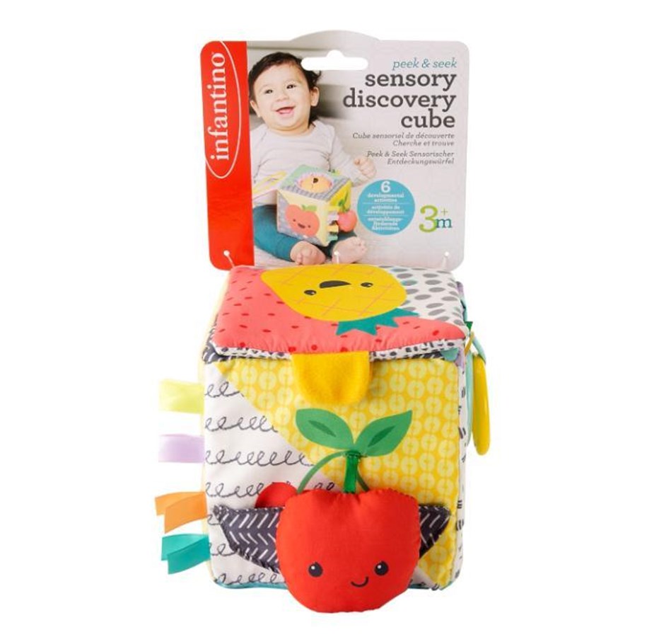 Babyleksaker - Infantino Sensory Box with Mirror & Figures - 0+ Months - IB315169