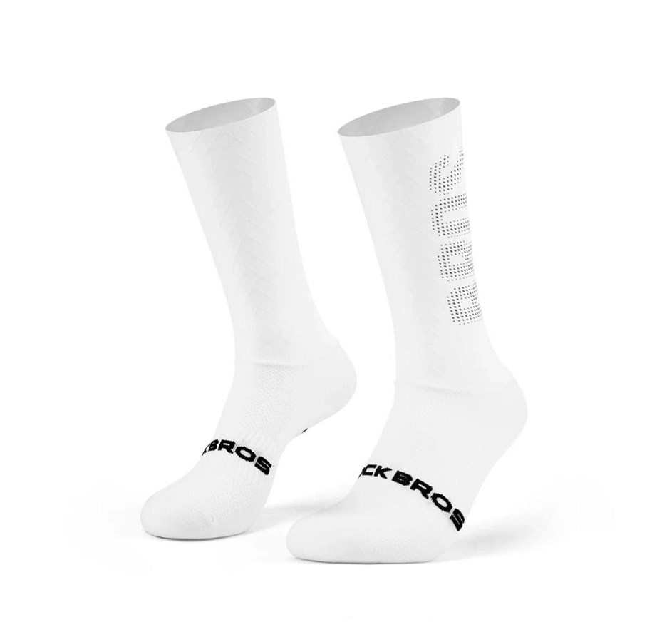 Cykeltillbehör - Rockbros cycling socks size 43-46 - white - Rockbros-490061012