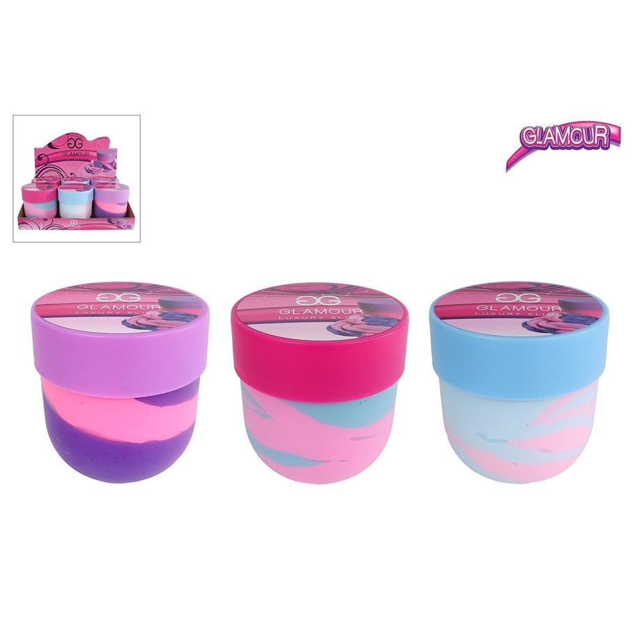 Leksaker - Trend Toys Butter Putty In Jar 500ml 3 asst. 10.5cm. CDU - 201065