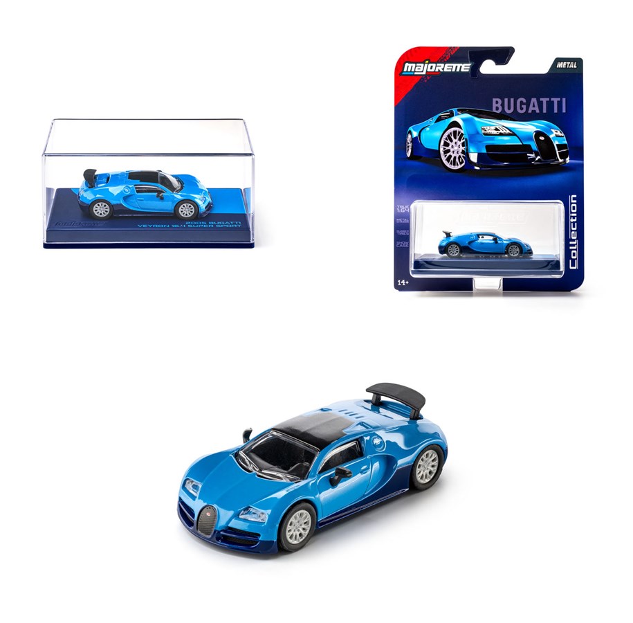 Leksaksbil - Majorette Collection 2005 Bugatti Veyron - 8505001024