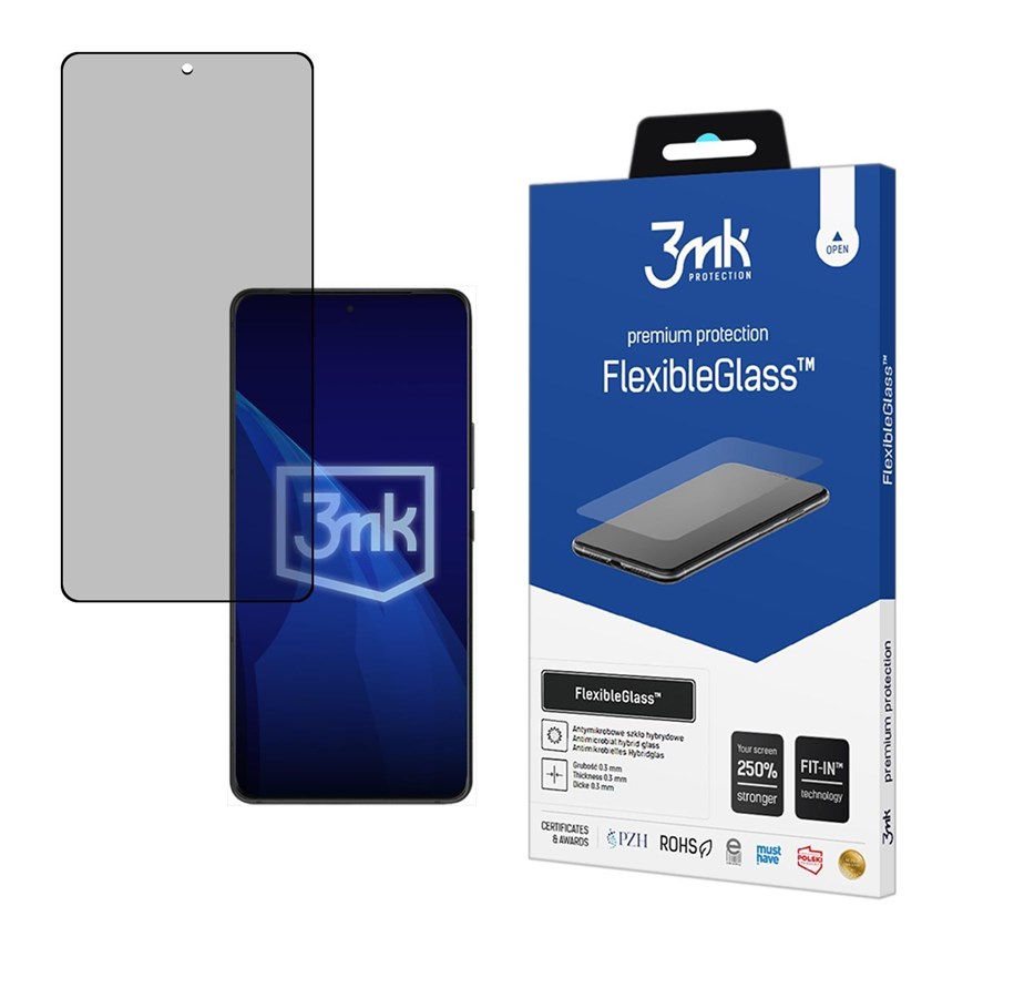 Mobiltelefontillbehör-Skyddsfilm - 3mk Hybrid glass  FlexibleGlass for Asus ROG Phone 9/9 Pro - 5903108623926