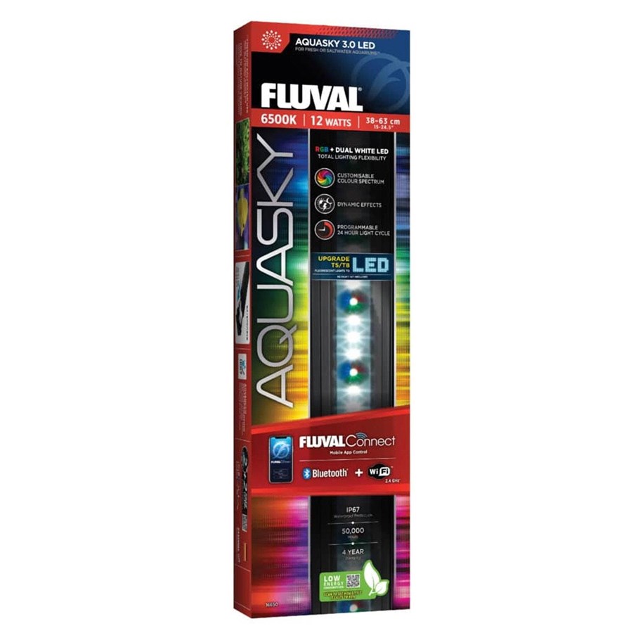 Fisk - FLUVAL Aquasky 3.0 LED w/WiFi & BT 12W 38-61 cm - 16650