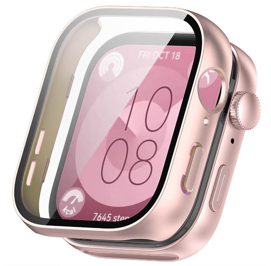 Smartwatch - Accessories - Tech-Protect Defense360 Case for Huawei Watch Fit 3 - Pink - 5906302310463