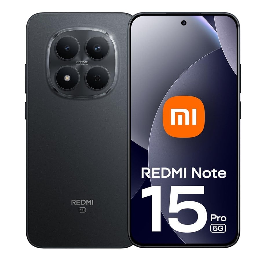 Mobile - Xiaomi Redmi Note 15 Pro 5G 512GB/8GB - Black - MZB0MCBEU