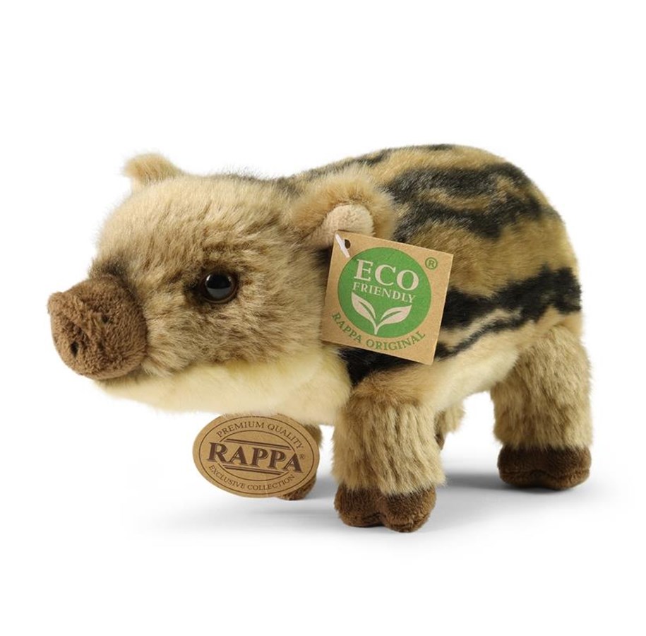 Plush - Rappa - Realistic Plush Mascot Young Boar 21 cm Eco-Friendly - 260252