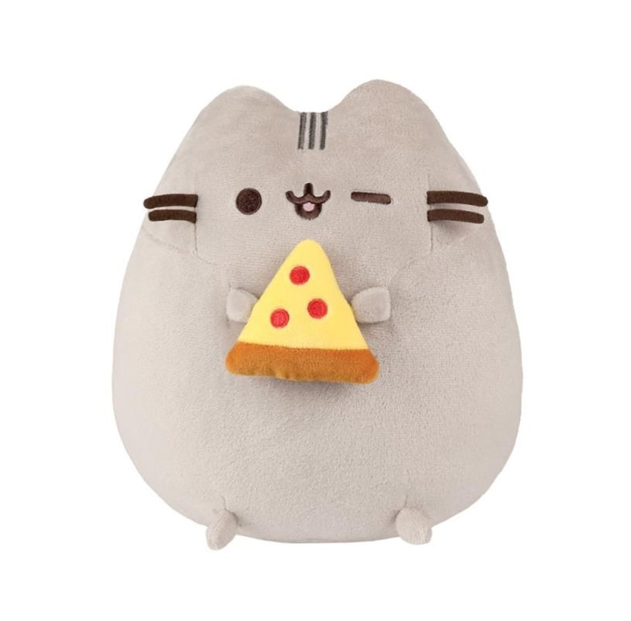 Plush - Pusheen - Plush stuffed animal with pizza 24 cm - 61526