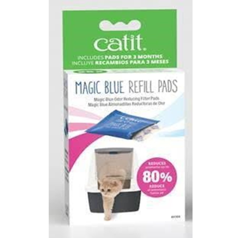 Katter - Catit Magic Blue Refill 6 pads - 44306W