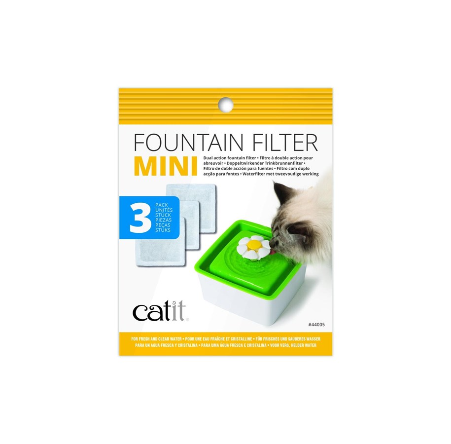 Katter - Catit Filtersæt á 3 stk t/ Senses 2.0 MiniFountain - 44005