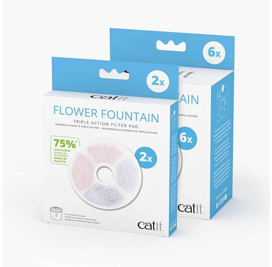 Katter - Catit Flower Fountain dog/cat feeder/waterer - 43747W