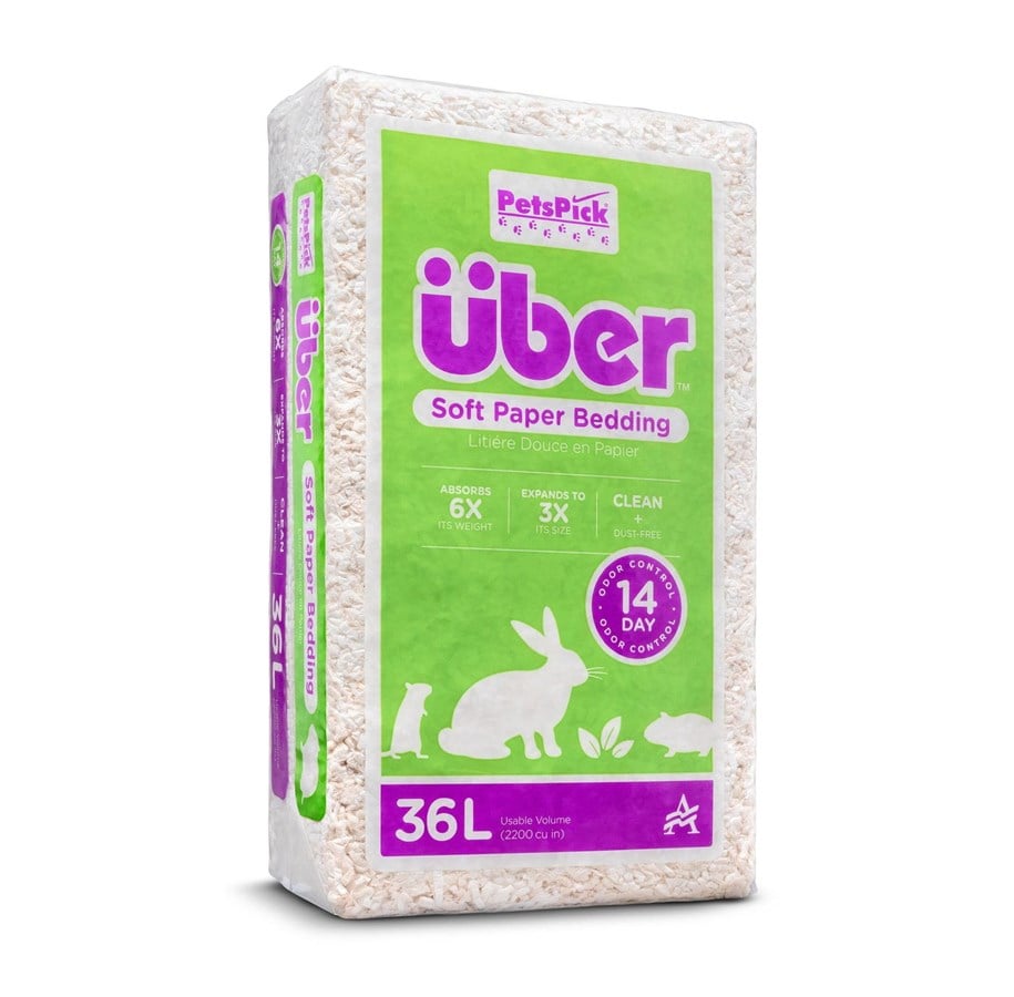 Gnagare - Über Papirstrøelse 36 L Hvid - 80500PWUBPK