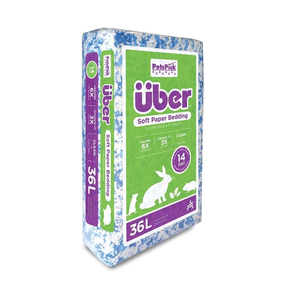Gnagare - Über Papirstrøelse 36 L Blå/Hvid - 80500/2200PWUBPKBLUW