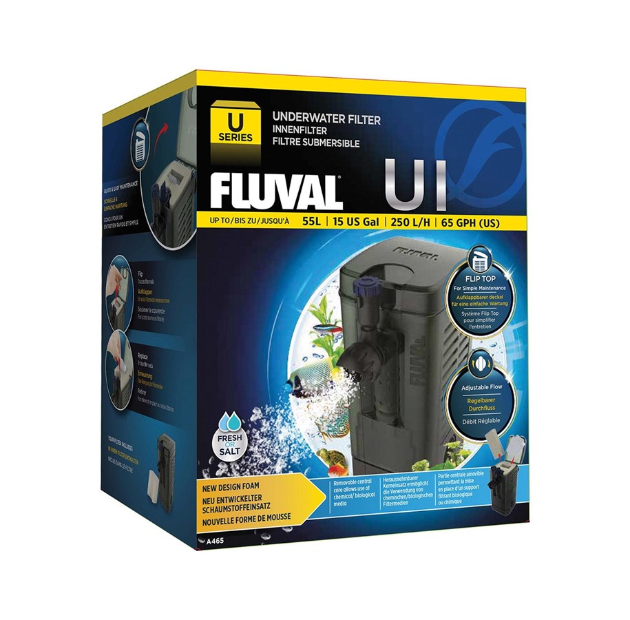 Fisk - FLUVAL U1 Indv.filter t/55 L. akvarie - A-465