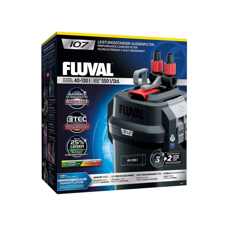Fisk - FLUVAL 107 550 ltr./t. 10 watt. 40-130 L. - A441