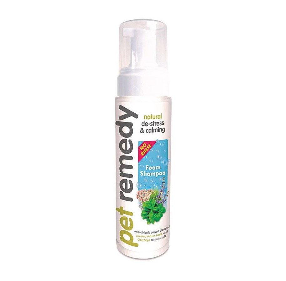 Hundar - Pet Remedy NO RINSE FOAM Shampoo 200 ml. - 80107