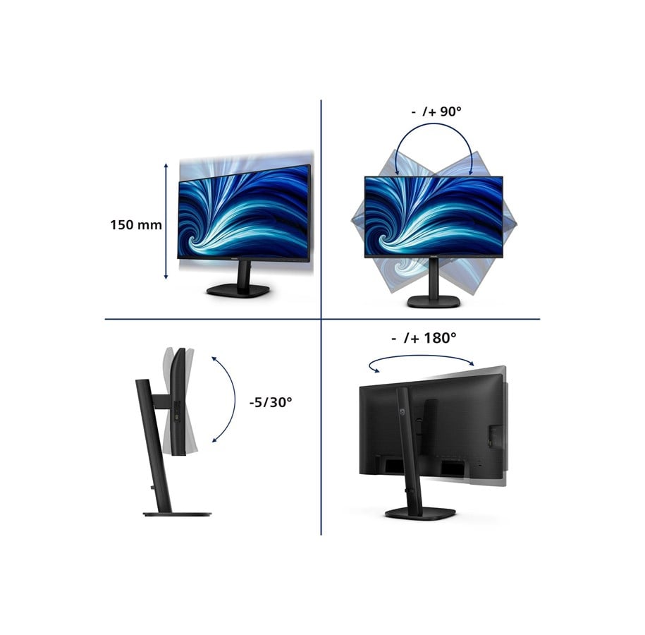 Skärm - 24" Philips 24B2U3601 - LED monitor - 24" - 24B2U3601/00