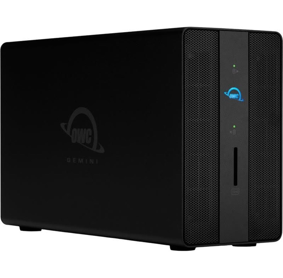 Hårddisk, tillbehör - OWC Gemini Thunderbolt 3 Dock & Dual-Drive RAID Ex - OWCTB3GM000H48