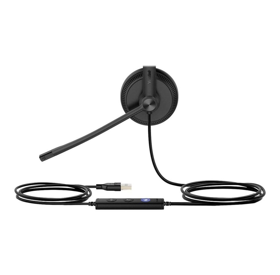 Hörlurar / Headset - Yealink UH34 Lite Dual - headset - USB - UH34 LITE DUAL TEAMS